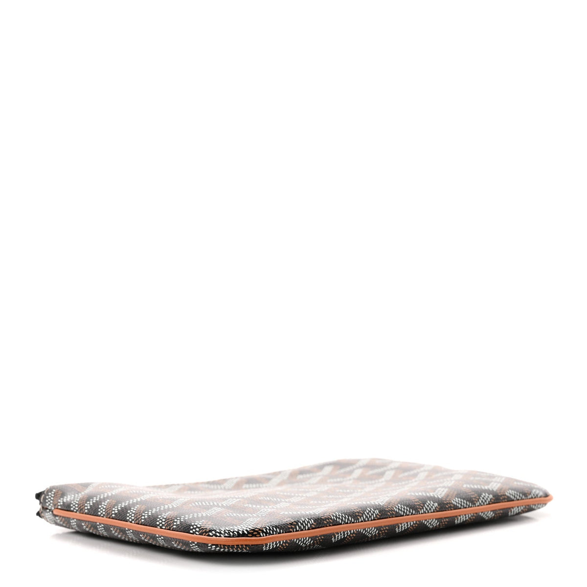 GOYARD Goyardine Senat PM Zip Pouch - Black / Gold