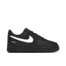 Supreme x Nike Air Force 1 Low Black Sneakers with White Swoosh