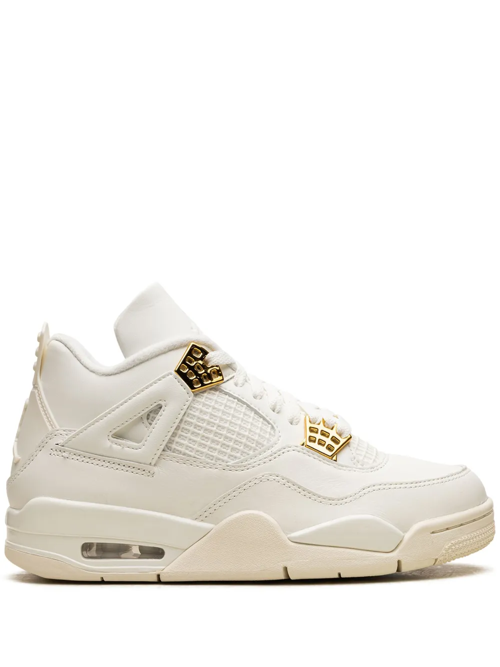 Air Jordan 4 Retro Metallic Gold – Cream & Gold Sneakers