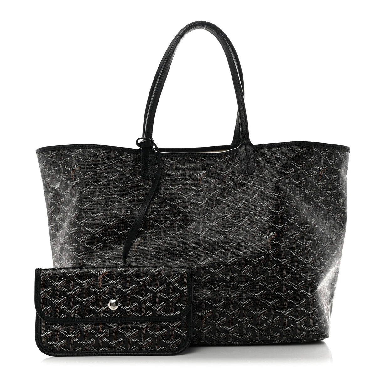 GOYARD Saint Louis PM Tote Bag – Black Goyardine
