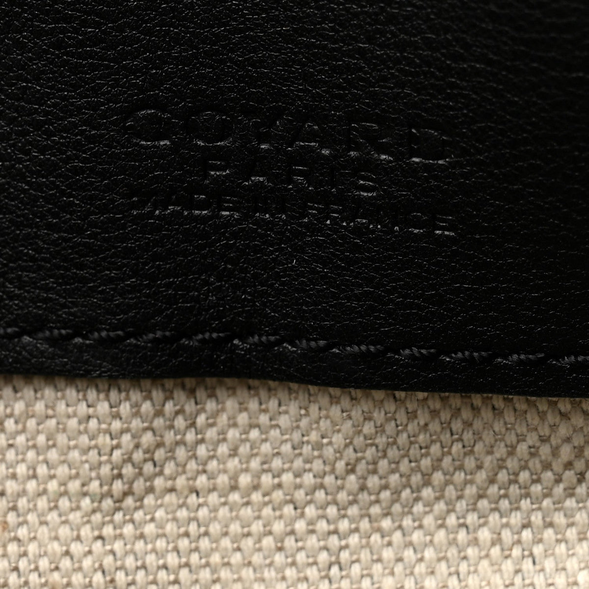 GOYARD Goyardine Pouch - Black