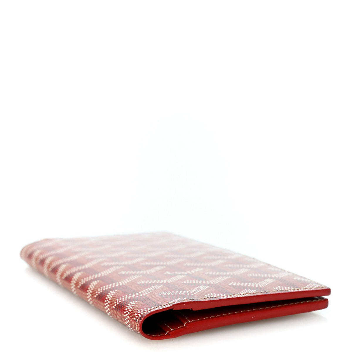GOYARD Goyardine Saint Roch Bifold Wallet - Red