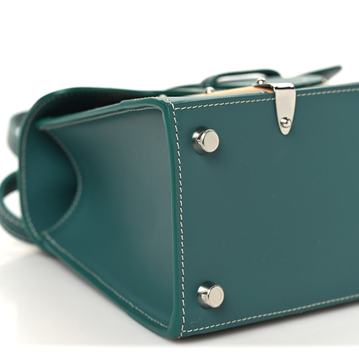 GOYARD Goyardine Structured Mini Saigon Bag - Green