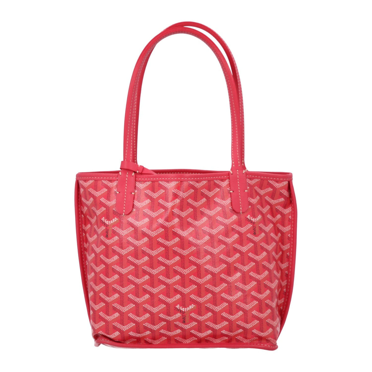 GOYARD Le Jardin Mini Anjou Reversible Tote Bag - Fuchsia