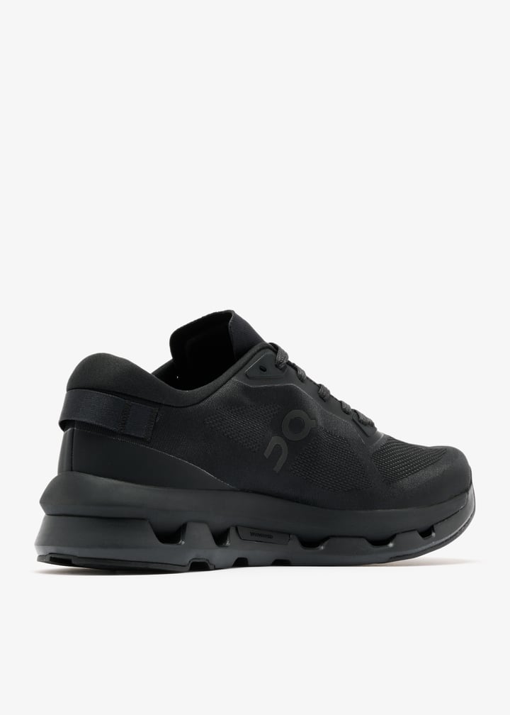 On Black Low-Top Sneakers with Segmented Sole