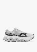 On Light Grey and Black Sneakers with Chunky Cutout Sole