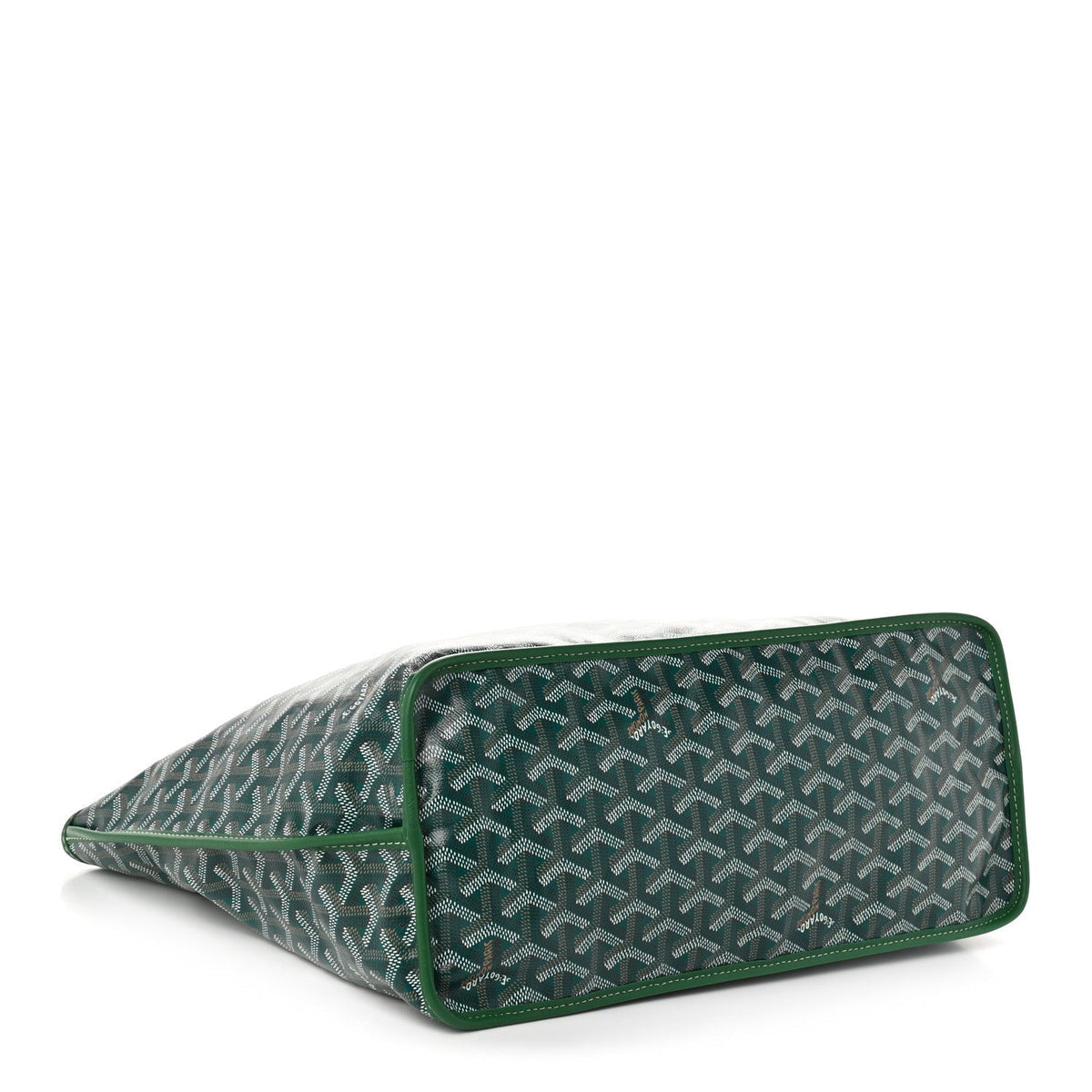 GOYARD Goyardine Anjou PM Reversible Tote Bag - Green