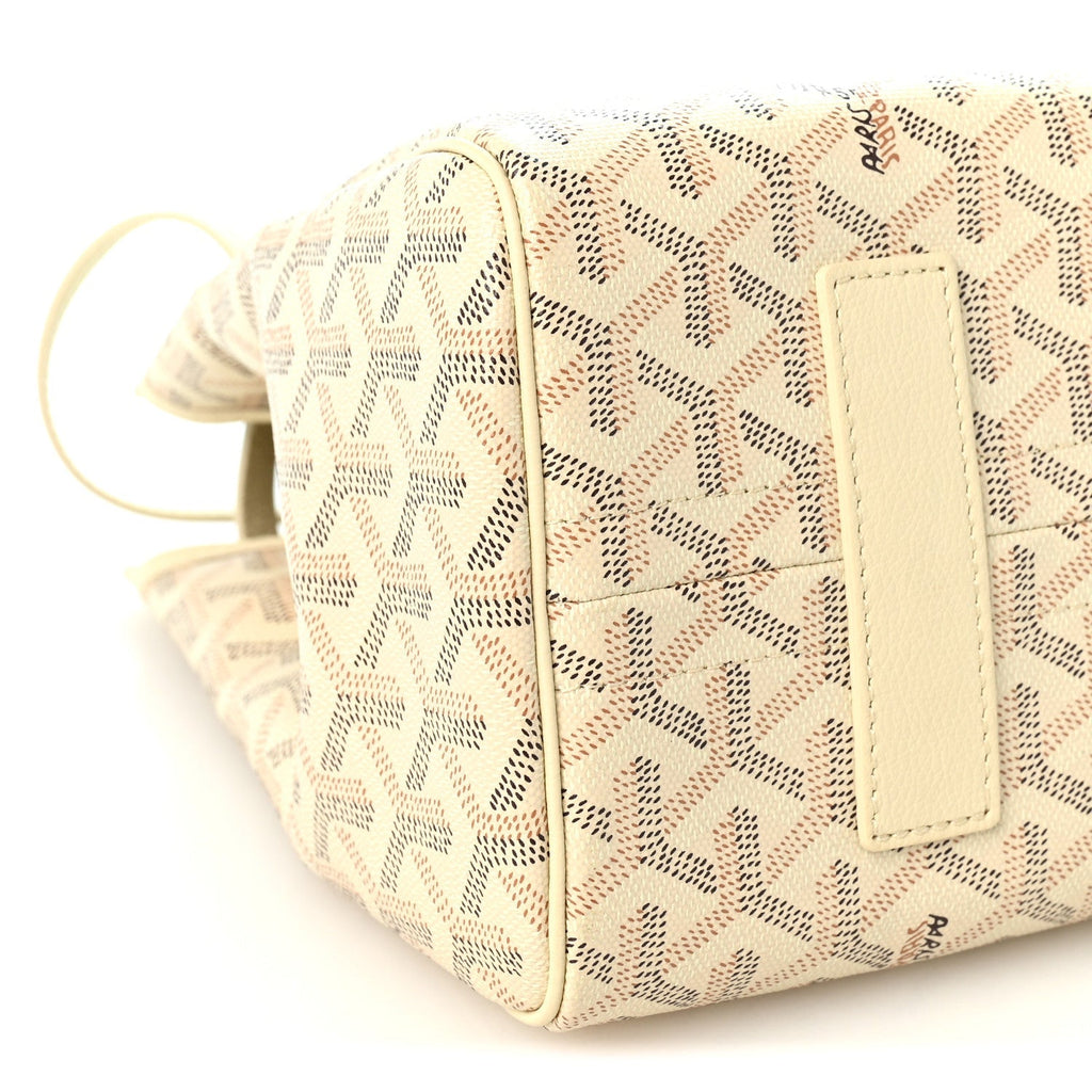 GOYARD Goyardine Rouette PM Shoulder Tote Bag - Sand