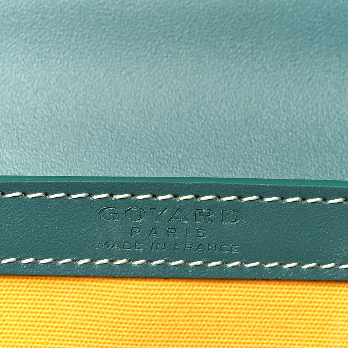 GOYARD Goyardine Structured Mini Saigon Bag - Green