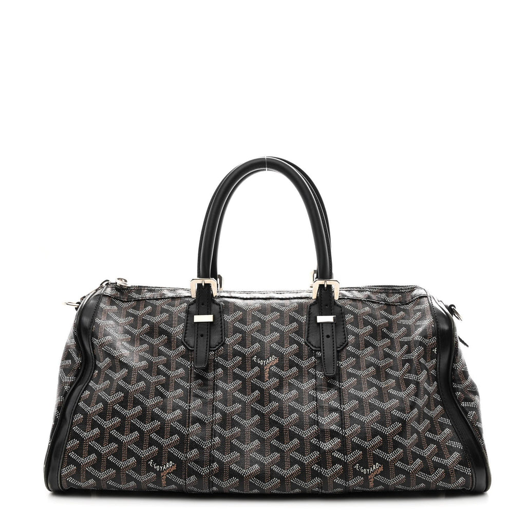 Goyard Croisière 50 Travel Bag – Black Goyardine Canvas