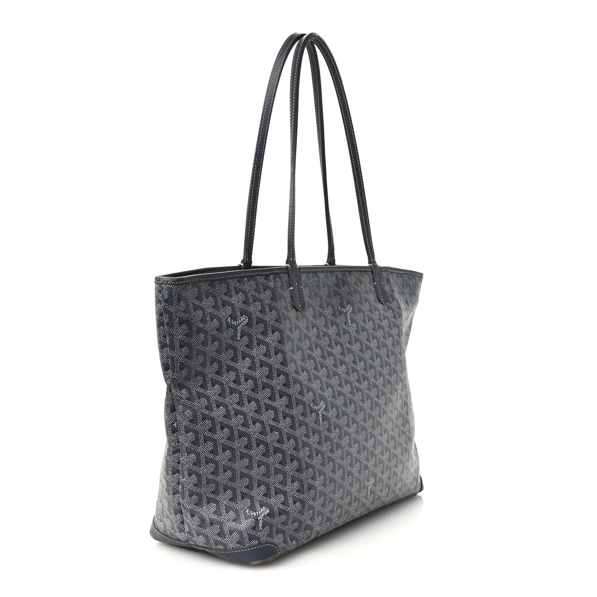 GOYARD Goyardine Artois MM Zip-Top Tote Bag - Grey