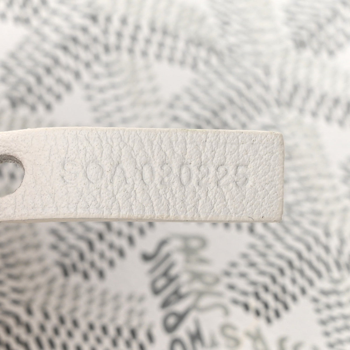GOYARD Anjou PM Reversible Tote – White Chevron Canvas & Leather