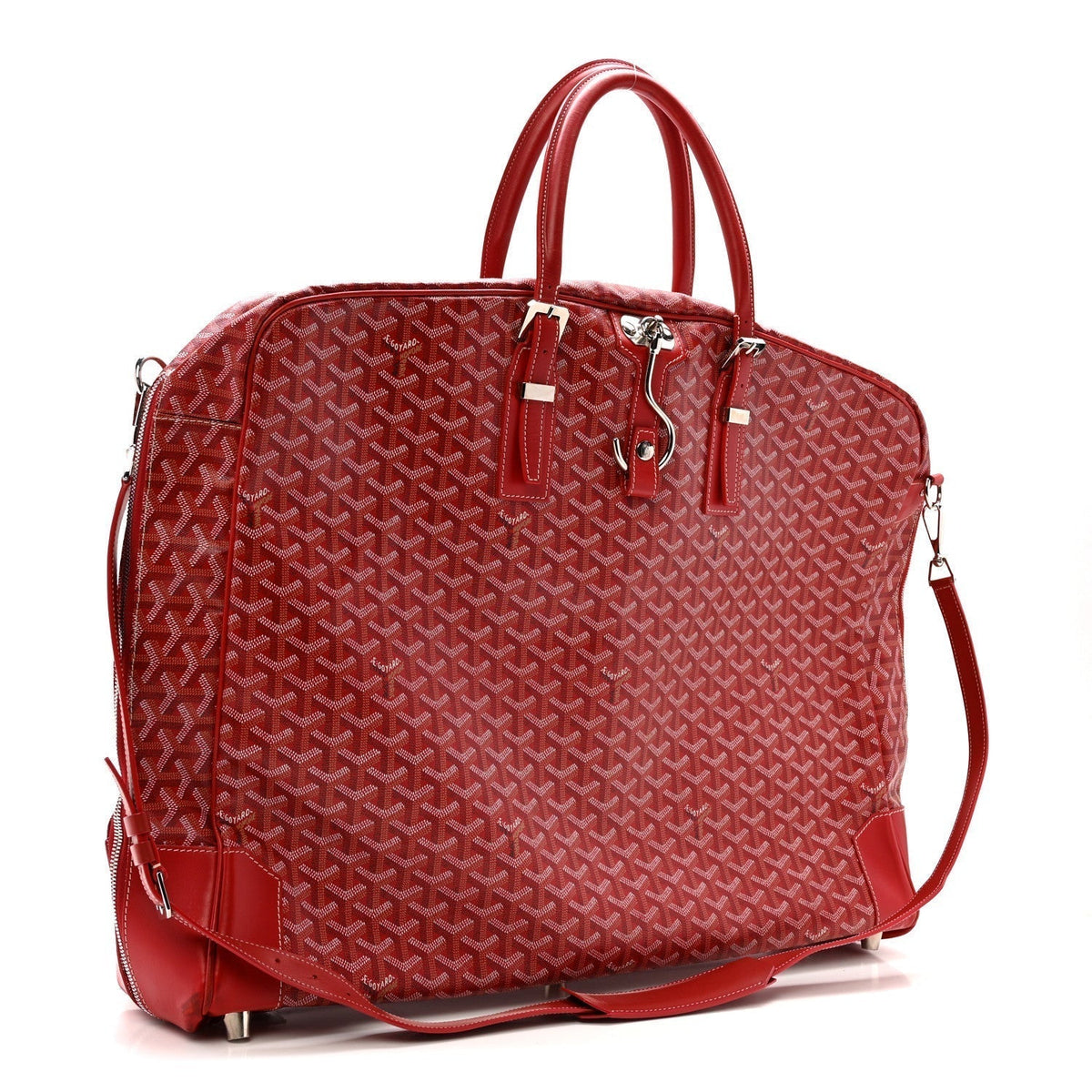 Goyard Porte-Habits Garment Bag – Red Goyardine Canvas