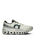 On Cloudmonster 2 White Black Road Running Shoes Cushioned Athletic Sneakers