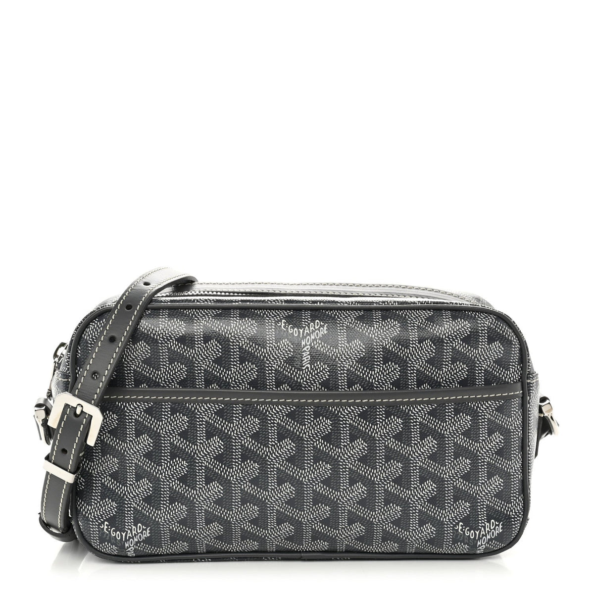 GOYARD Sac Cap Vert Crossbody Bag – Grey Goyardine