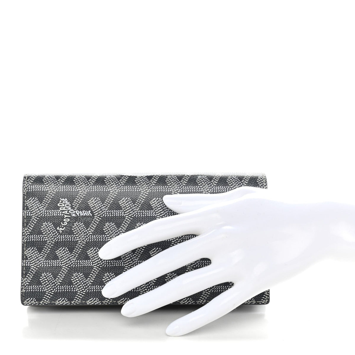 GOYARD Goyardine Long Bi-Fold Wallet - Grey