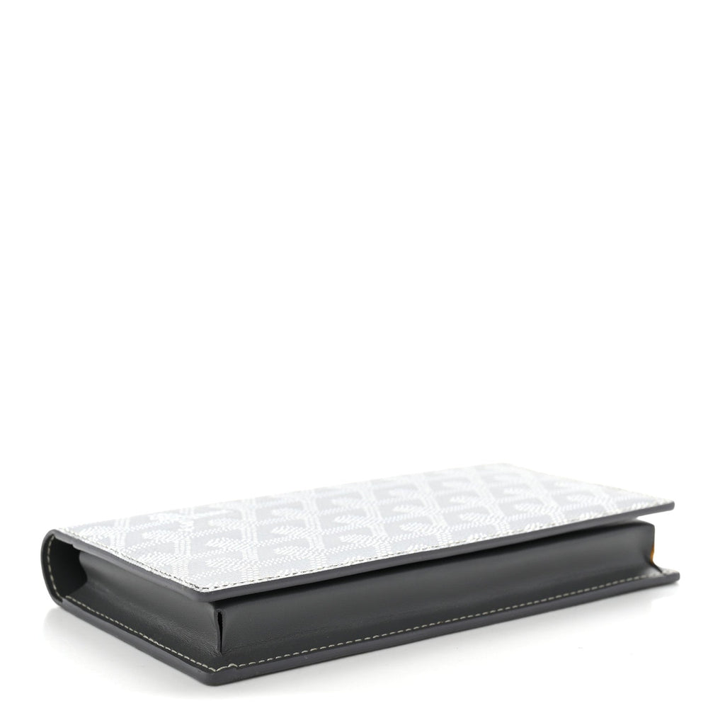 GOYARD Goyardine Long Bi-Fold Wallet - Grey