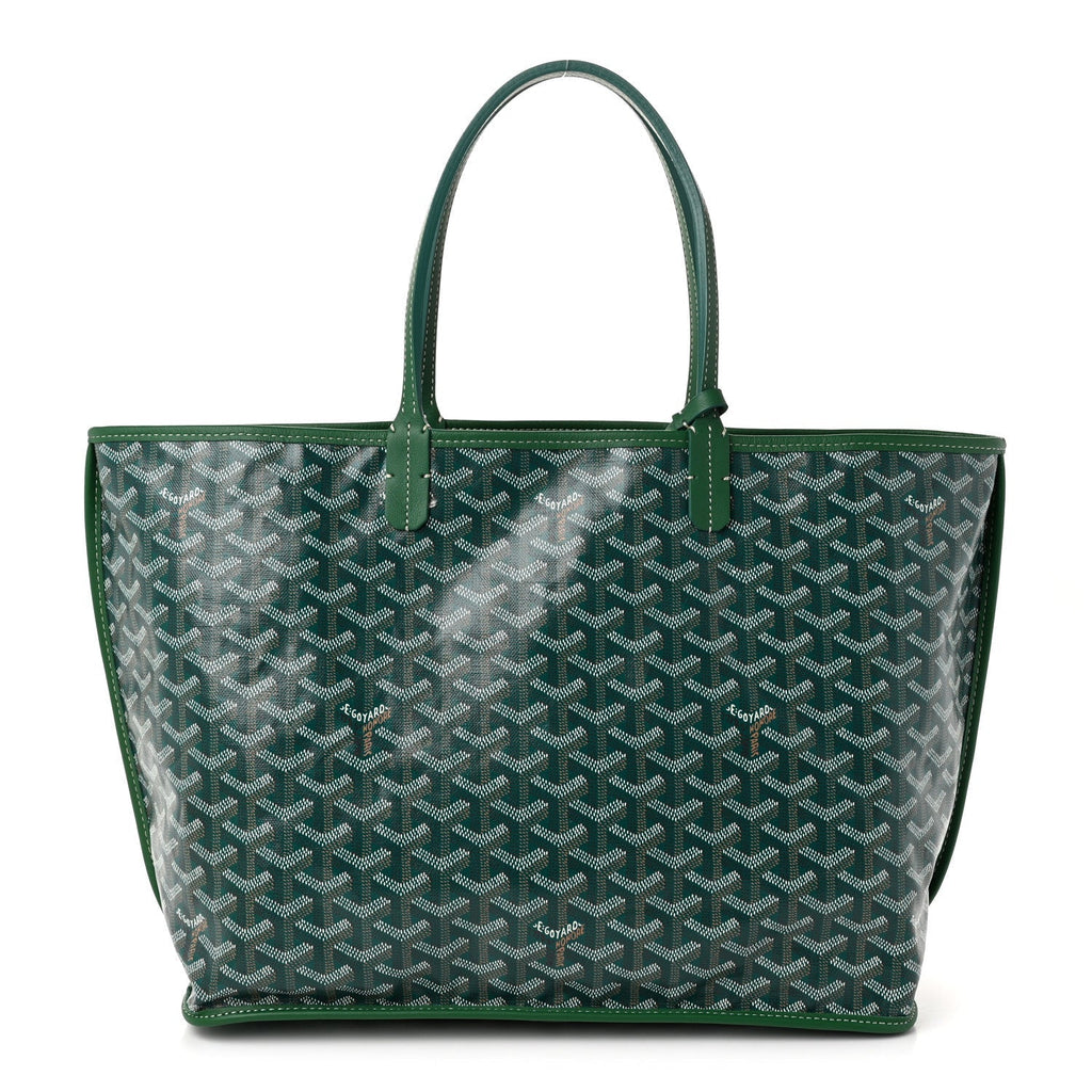 GOYARD Goyardine Anjou PM Reversible Tote Bag - Green