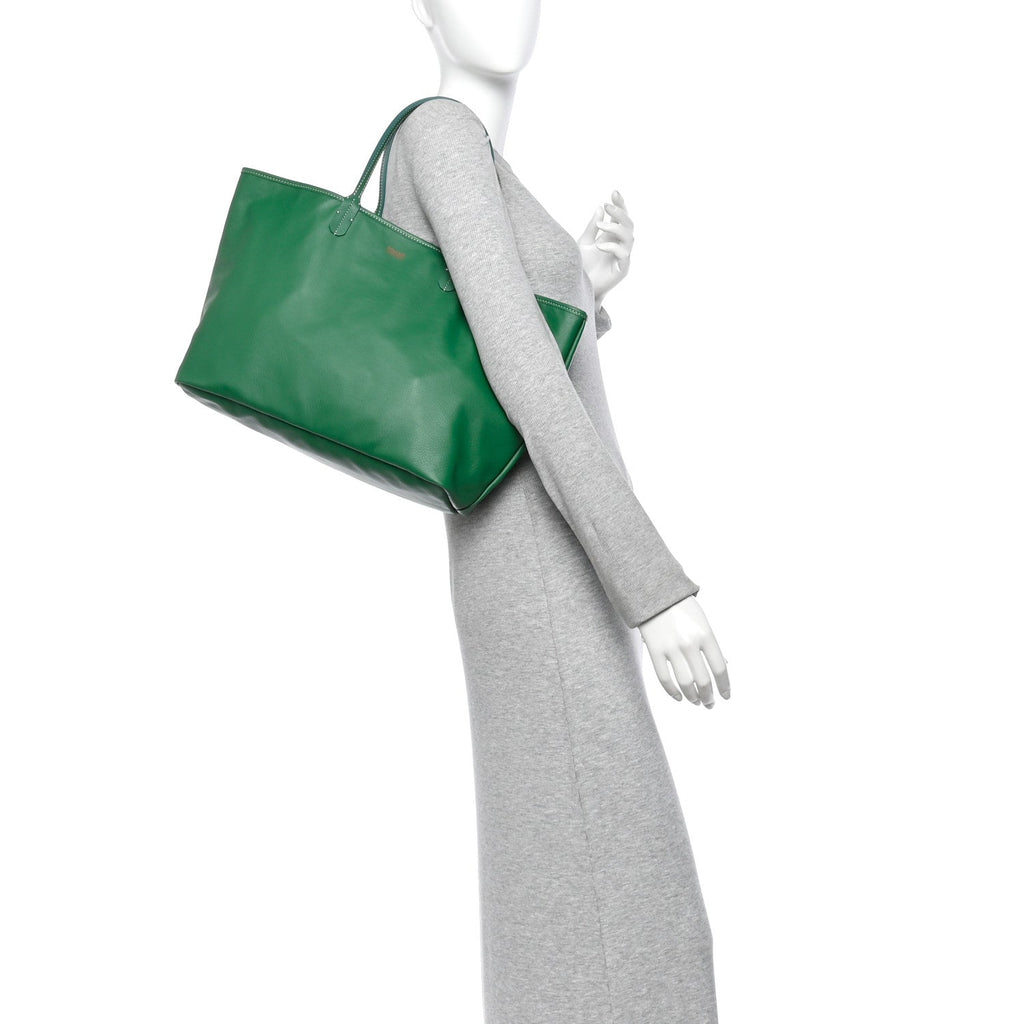 GOYARD Goyardine Anjou PM Reversible Tote Bag - Green