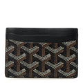 GOYARD Goyardine Saint Sulpice Card Holder – Black