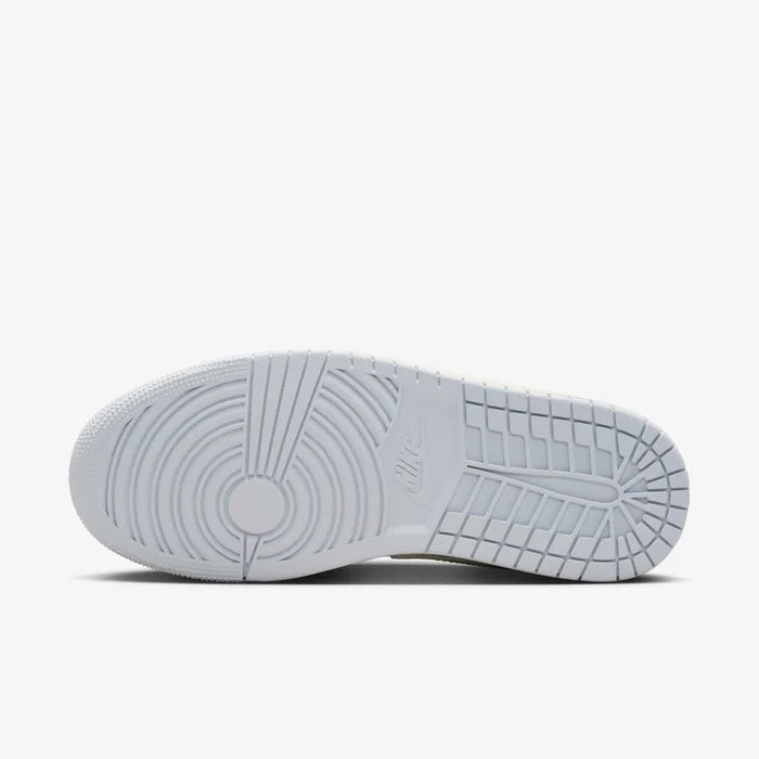 Air Jordan 1 Low Sneakers – Pastel Blue, Green & Cream