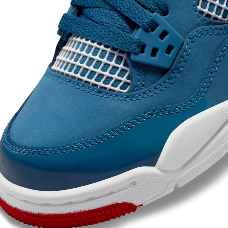 Air Jordan 4 Retro Messy Room – Blue & White Sneakers