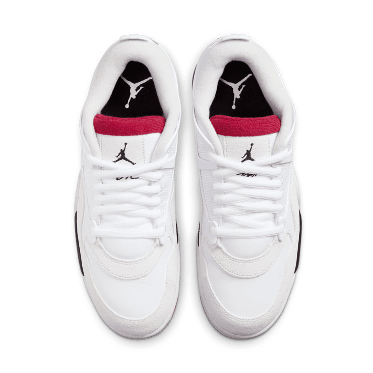 Air Jordan 4 RM White Fire Red Black