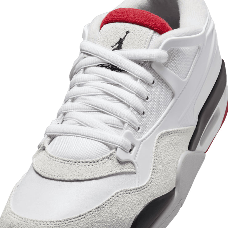 Air Jordan 4 RM White Fire Red Black