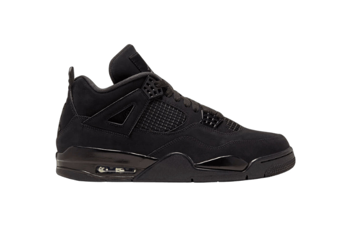 Air Jordan 4 Retro Black Cat – All-Black Sneakers