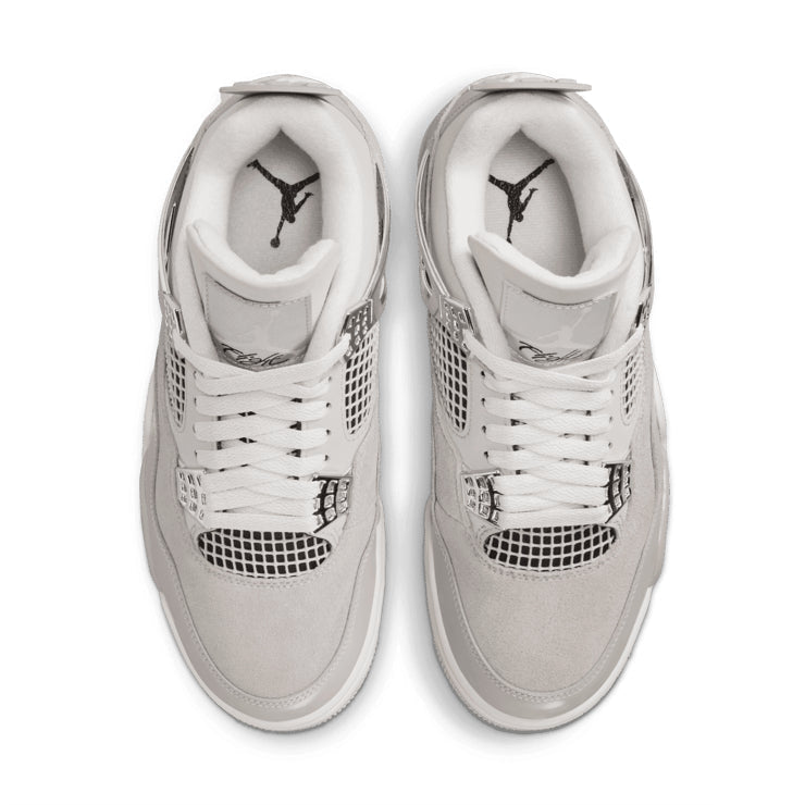 Air Jordan 4 Retro Frozen Moments – Grey & Silver Sneakers