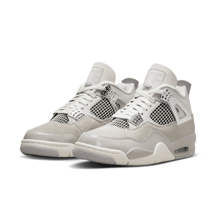 Air Jordan 4 Retro Frozen Moments – Grey & Silver Sneakers