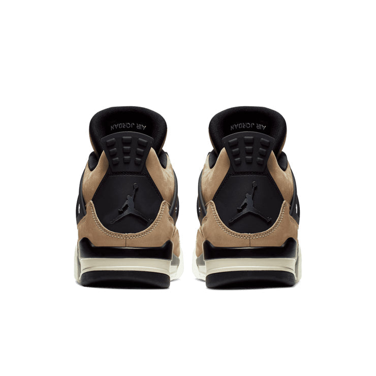 Air Jordan 4 Retro Fossil – Sand & Black Sneakers
