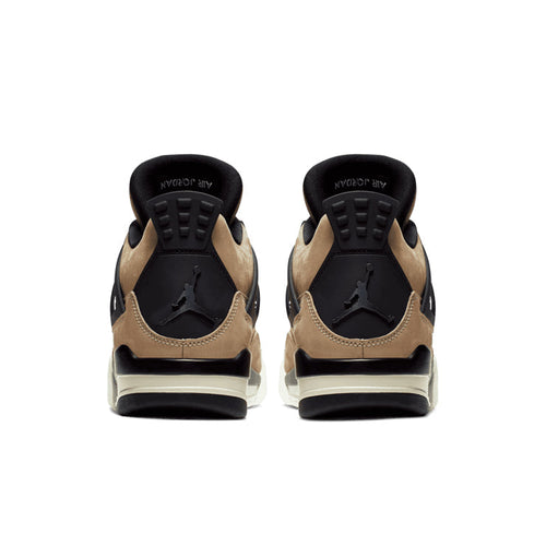 Air Jordan 4 Retro Fossil – Sand & Black Sneakers