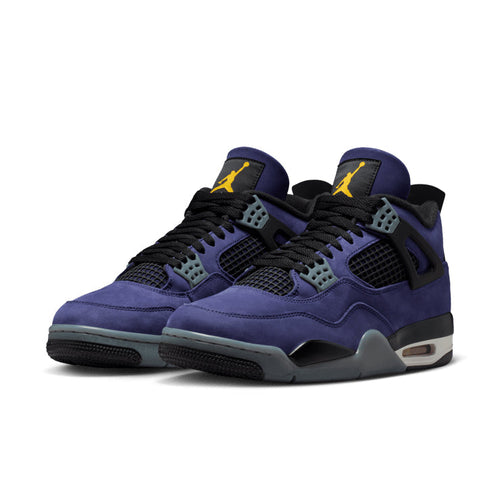 Air Jordan 4 Retro Lakers – Purple & Yellow Sneakers