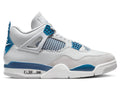 Air Jordan 4 Retro Military Blue – White & Blue Sneakers