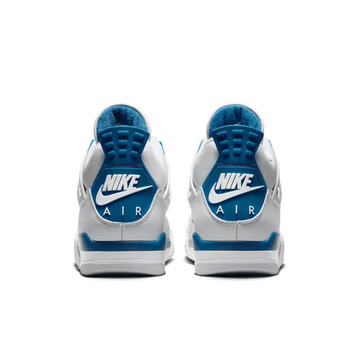 Air Jordan 4 Retro Military Blue – White & Blue Sneakers