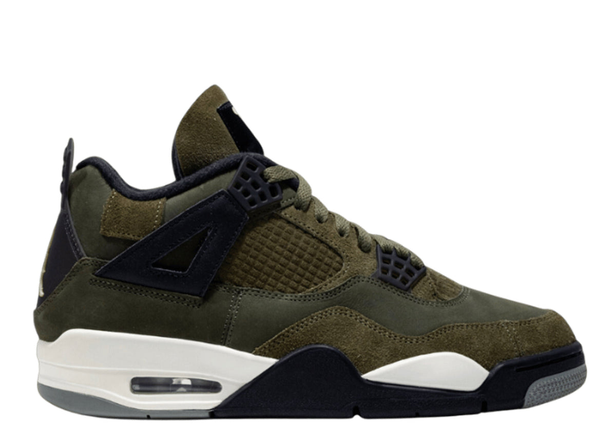 Air Jordan 4 Retro SE Craft Olive – Green Sneakers