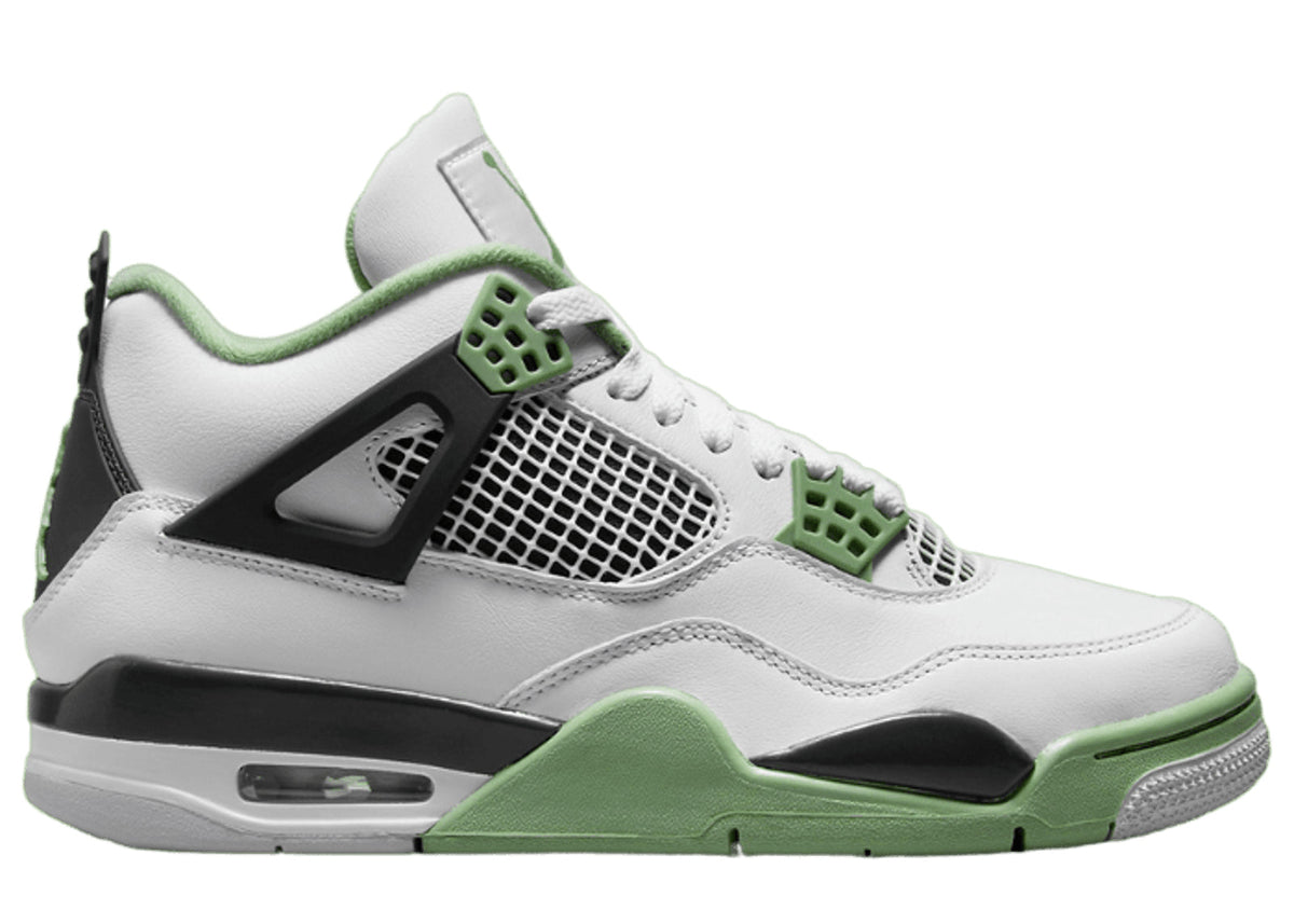Air Jordan 4 Retro Seafoam – White & Green Sneakers