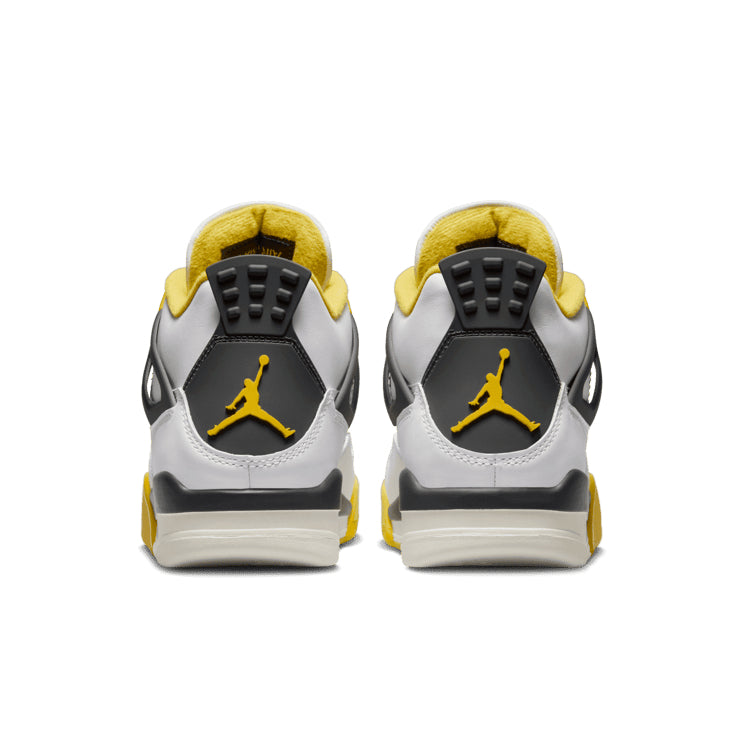 Air Jordan 4 Retro Vivid Sulfur – White & Yellow Sneakers