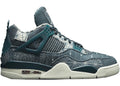 Air Jordan 4 Retro SE Sashiko – Blue Patchwork Sneakers