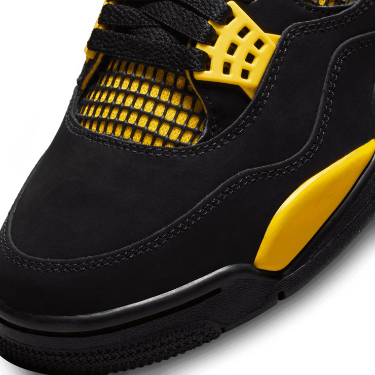Air Jordan 4 Retro Thunder – Black & Yellow Sneakers