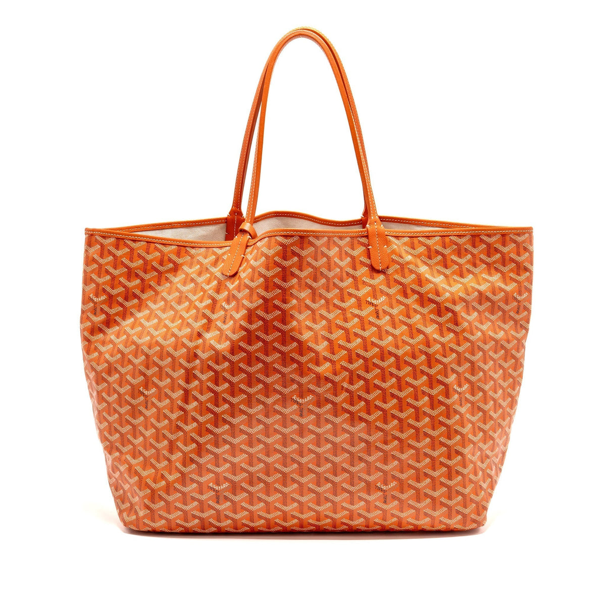 Saint Louis GM-Style Replica Tote Bag - Orange Canvas