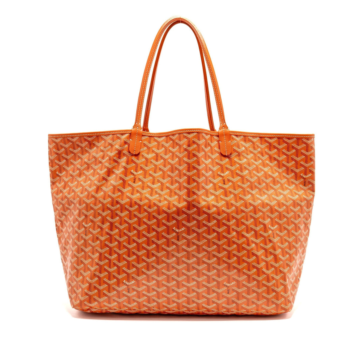 Saint Louis GM-Style Replica Tote Bag - Orange Canvas