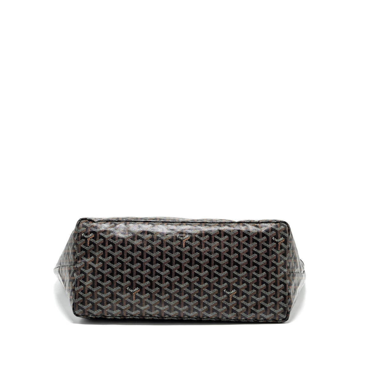 Goyard Saint Louis Tote GM – Black Goyardine Canvas & Leather, Silver Hardware