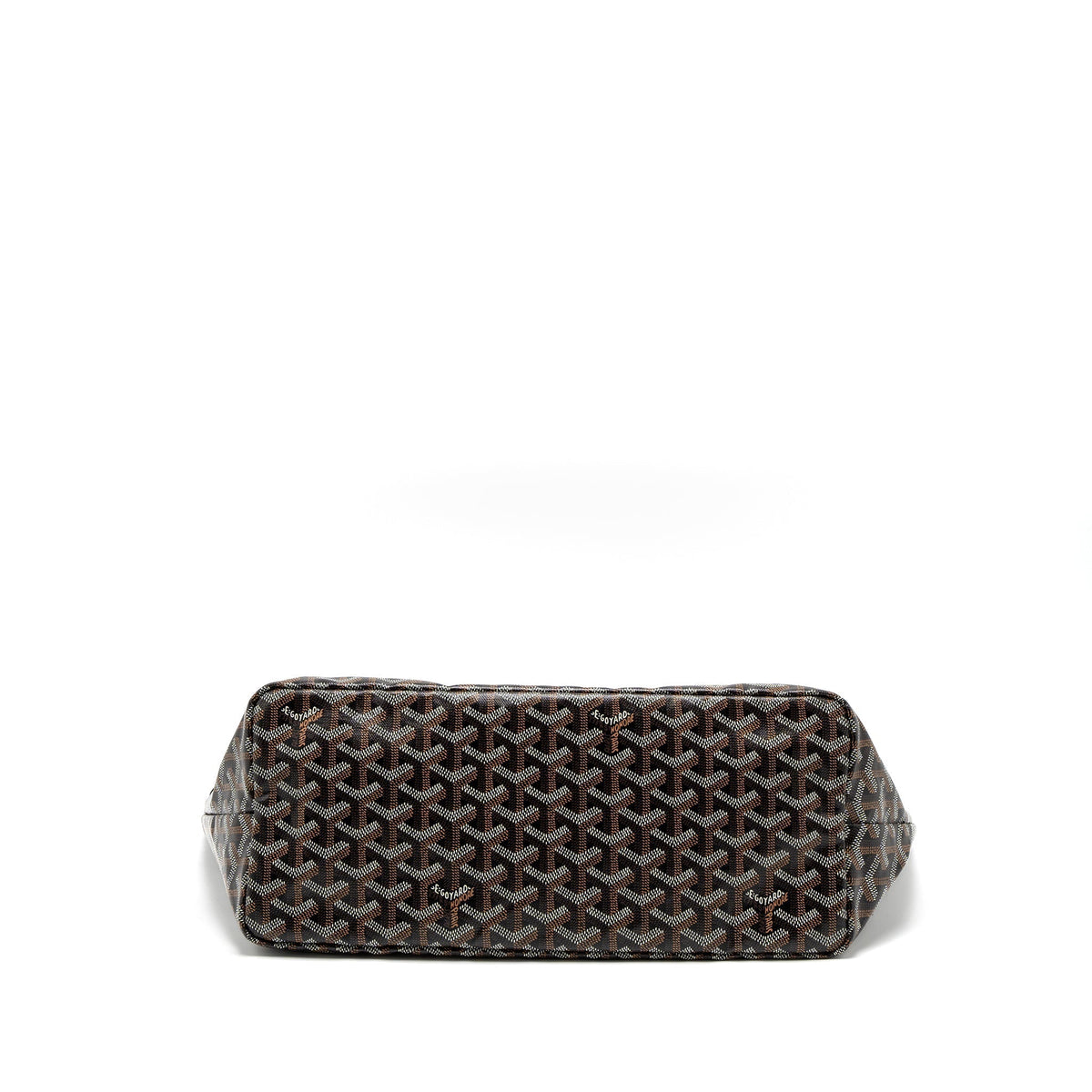 Goyard Saint Louis PM Tote Bag – Black Multicolour Goyardine Canvas, Silver Hardware