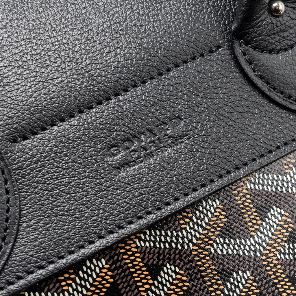Goyard Mini Alpin Backpack – Black Goyardine Canvas & Leather, Silver Hardware