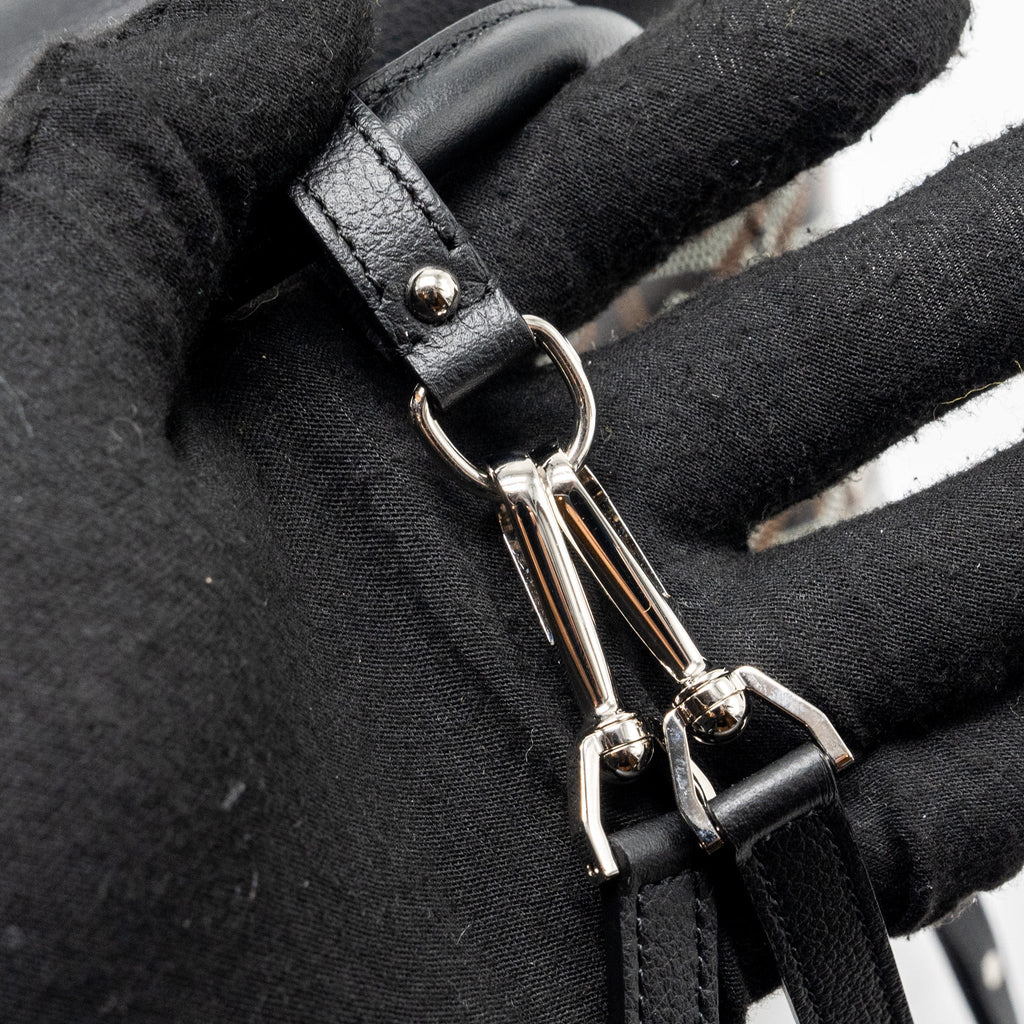 Goyard Mini Alpin Backpack – Black Goyardine Canvas & Leather, Silver Hardware
