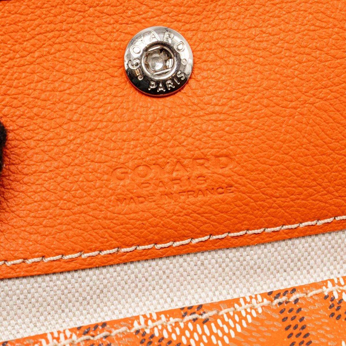 Saint Louis GM-Style Replica Tote Bag - Orange Canvas