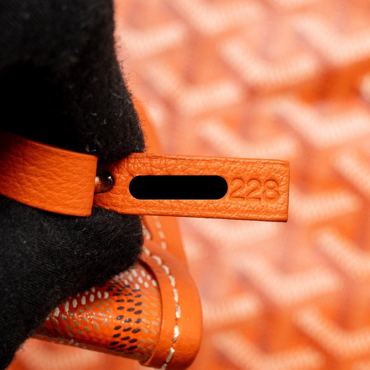 Saint Louis GM-Style Replica Tote Bag - Orange Canvas