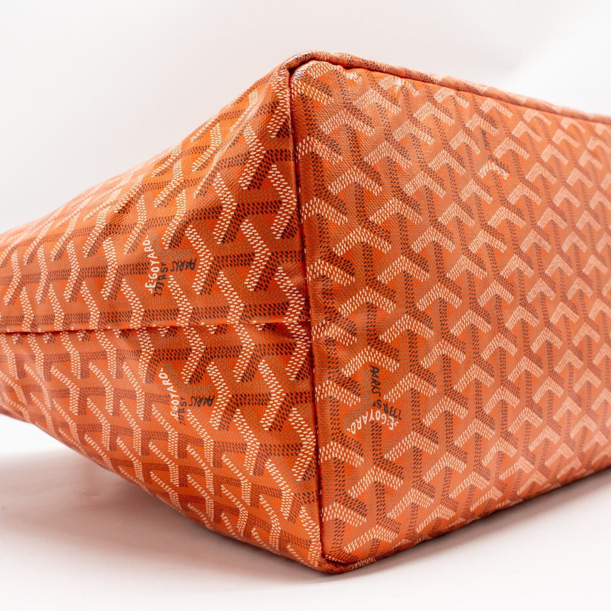 Saint Louis GM-Style Replica Tote Bag - Orange Canvas